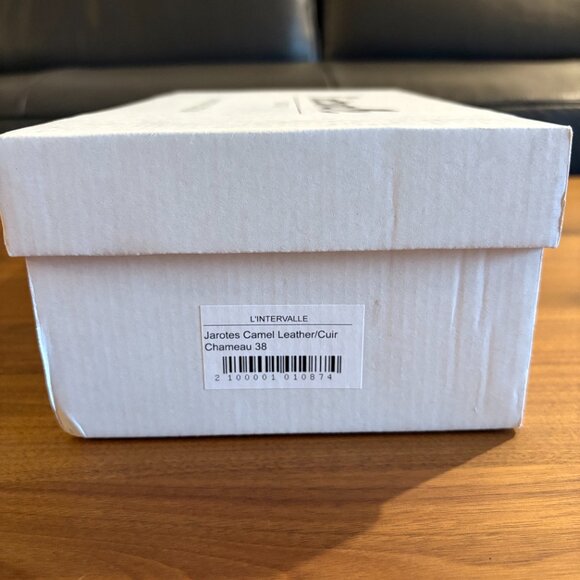 L’INTERVALLE Jarotes 38 camel slingback NWT - Picture 12 of 12